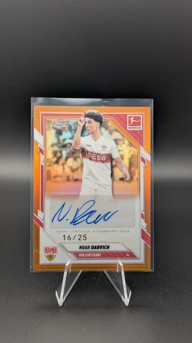 Noah Darvich 2025 Topps Chrome Bundesliga /25