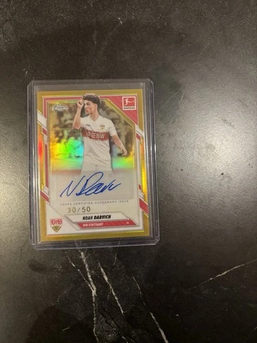 Noah Darvich 2025 Topps Chrome Bundesliga /50