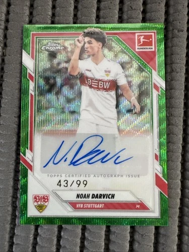 Noah Darvich 2025 Topps Chrome Bundesliga /99