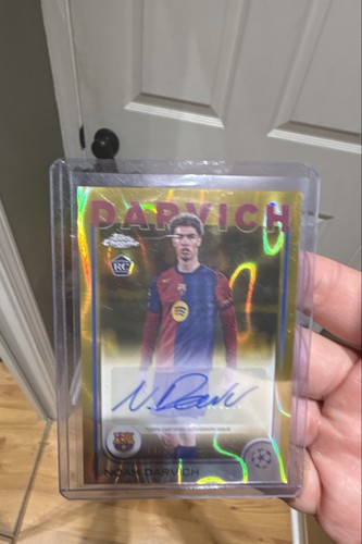 Noah Darvich 2024 Topps Chrome Gold Lava Refractor /50