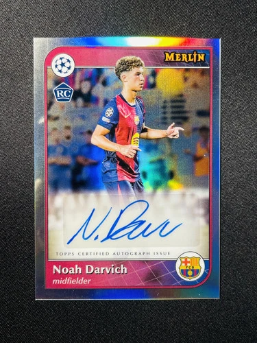 Noah Darvich 2025 Topps Chrome Merlin Refractor