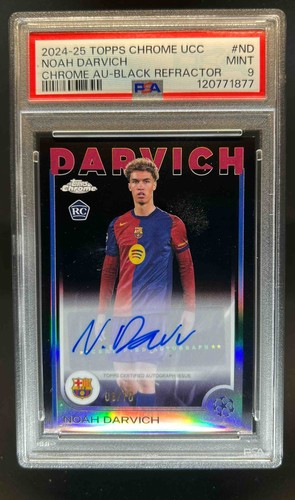 Noah Darvich 2024 Topps Chrome Nero Rifrattore /10