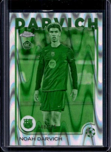 Noah Darvich 2024 Topps Chrome Night Vision RayWave Refractor /225