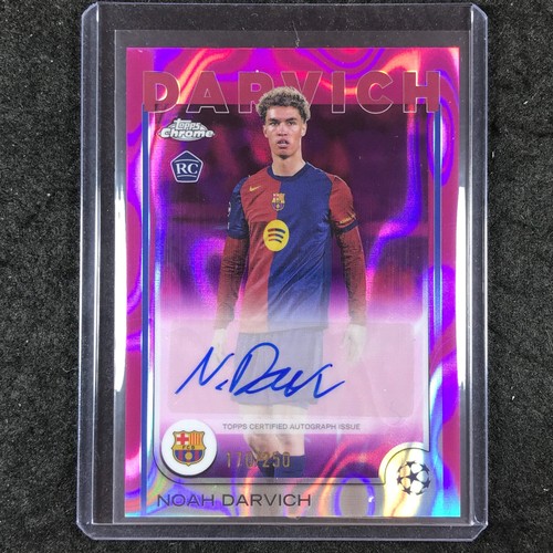 Noah Darvich 2024 Topps Chrome Pink Lava /250
