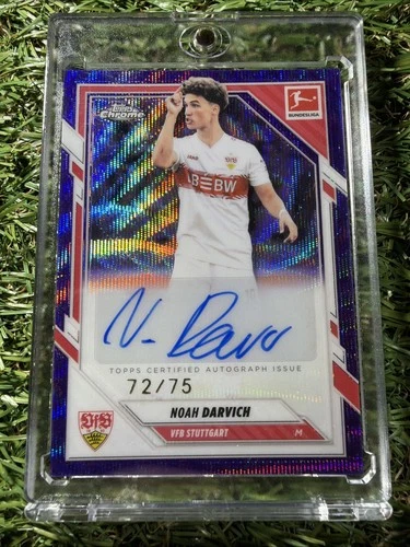 Noah Darvich 2025 Topps Chrome Purple Refractor /75
