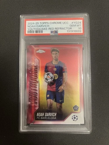 Noah Darvich 2024 Topps Chrome Red /5