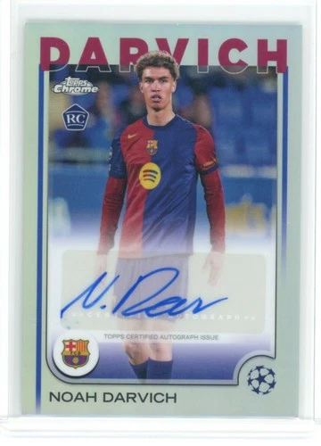 Noah Darvich 2024 Topps Chrome Refractor