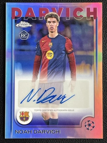 Noah Darvich 2024 Topps Chrome Refractor