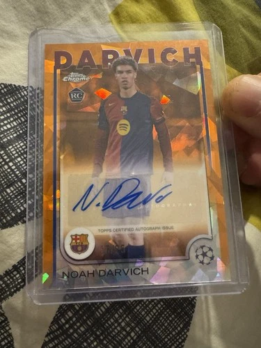 Noah Darvich 2024 Topps Chrome Sapphire /25