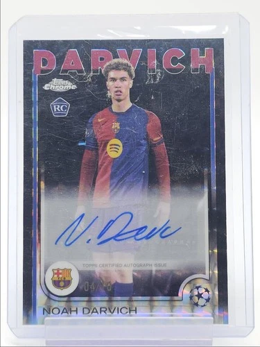 Noah Darvich 2024 Topps Chrome UEFA Black /10