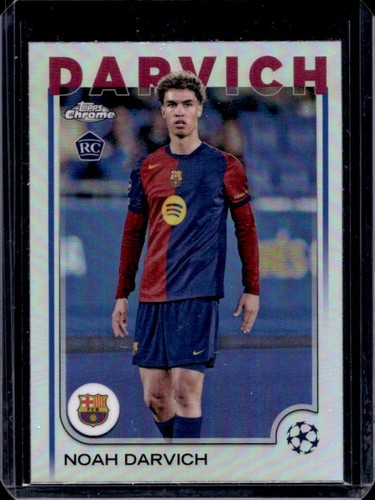 Noah Darvich 2024 Topps Chrome UEFA Refractor #148
