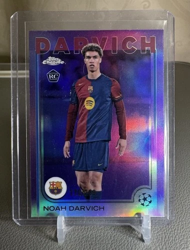 Noah Darvich 2024 Topps Chrome Violet Refractor /299
