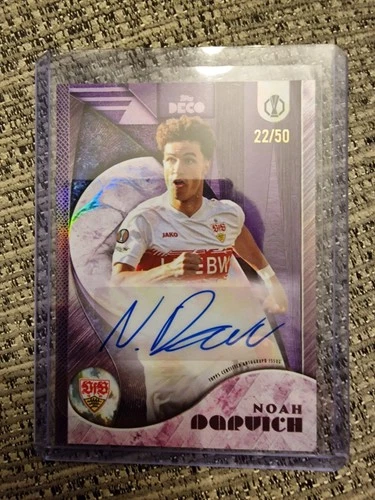 Noah Darvich 2025 Topps Deco UEFA Club /50
