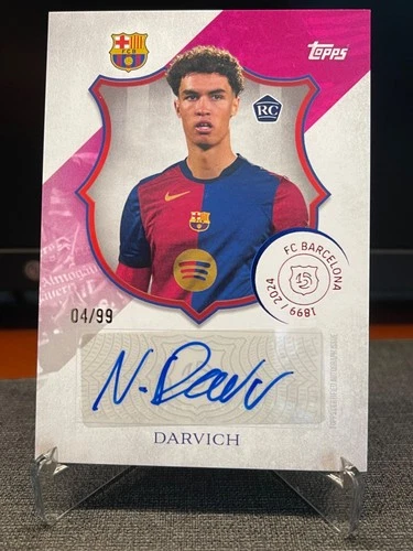 Noah Darvich 2025 Topps FC Barcelona 125° Anniversario /99