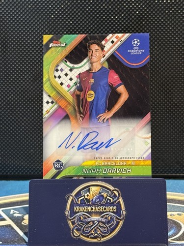 Noah Darvich 2024 Topps Finest Black Wave /10