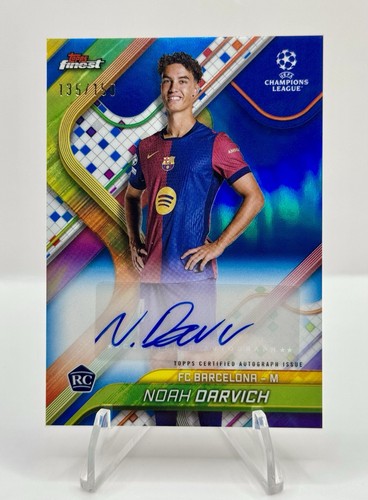 Noah Darvich 2024 Topps Finest Blue /150