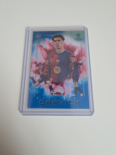 Noah Darvich 2024 Topps Finest Blue Refractor /150