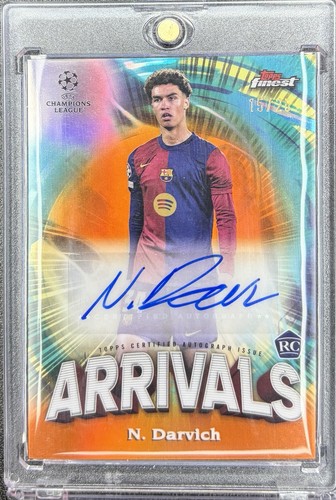 Noah Darvich 2024 Topps Finest Orange /25