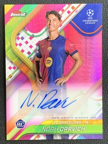 Noah Darvich 2024 Topps Finest Pink Prism Refractor /125