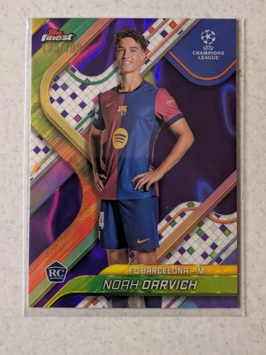 Noah Darvich 2024 Topps Finest Purple /199