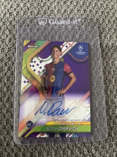 Noah Darvich 2024 Panini Finest Purple /299