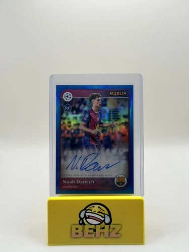 Noah Darvich 2024 Topps Merlin Blue /150