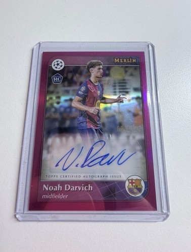 Noah Darvich 2024 Topps Merlin Chrome /125