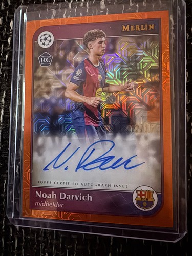 Noah Darvich 2024 Topps Merlin Chrome /25