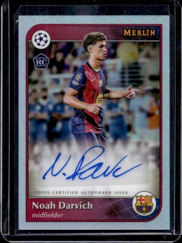 Noah Darvich 2024 Topps Merlin Chrome #AU-ND