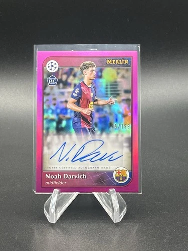 Noah Darvich 2024 Topps Merlin Chrome Pink /199