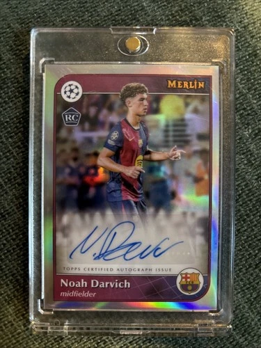 Noah Darvich 2024 Topps Merlin Chrome Refractor