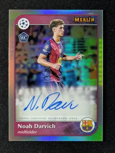 Noah Darvich 2024 Topps Merlin Chrome Refractor