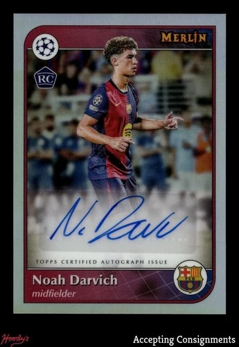 Noah Darvich 2024 Panini Merlin UEFA Club Competitions