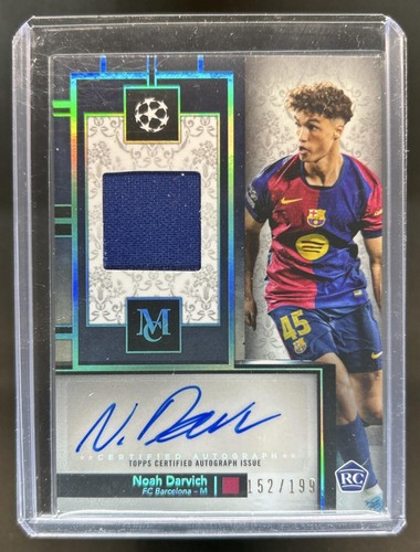 Noah Darvich 2024 Topps Museum Acquamarina /199