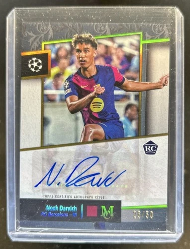 Noah Darvich 2024 Topps Museum Collection Gold /50