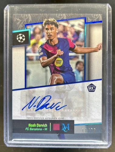 Noah Darvich 2024 Topps Museum Collection Sapphire /75