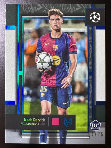 Noah Darvich 2024 Topps Museum Collezione Blu /75