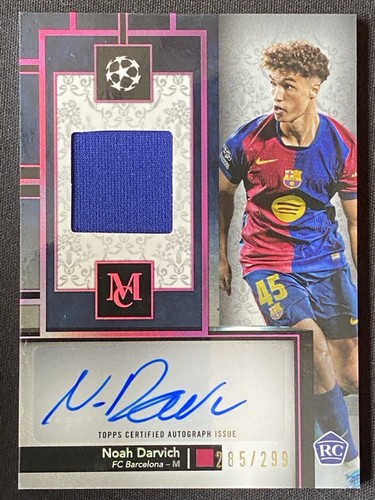 Noah Darvich 2024 Topps Museum Pink /299