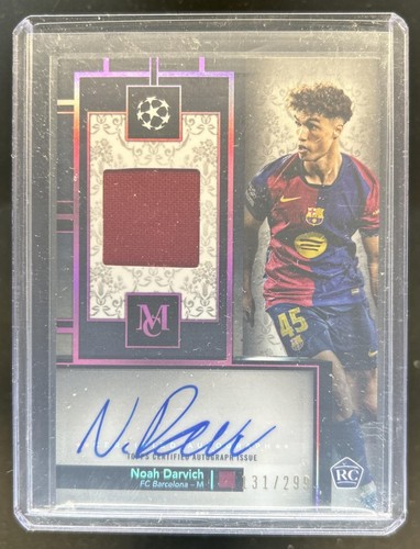Noah Darvich 2024 Topps Museum Rose Quartz /299