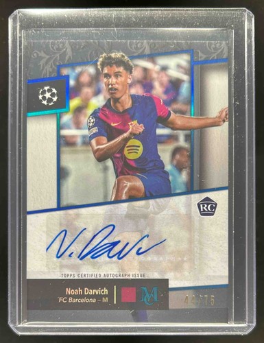 Noah Darvich 2024 Topps Museum Sapphire /75
