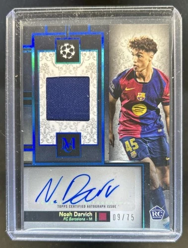 Noah Darvich 2024 Topps Museum Sapphire /75