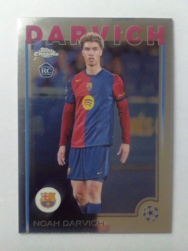 Noah Darvich 2024 Topps Chrome UEFA Club Competitions