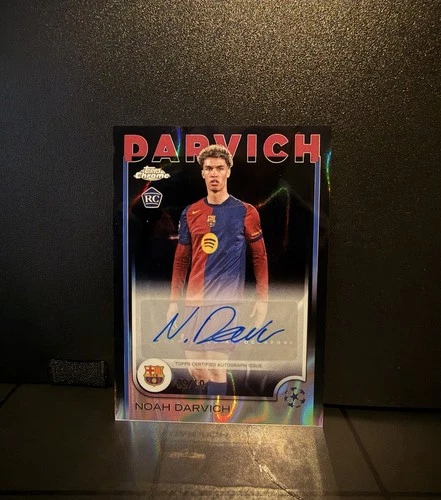 Noah Darvich 2024 Topps UCC Chrome 09/10