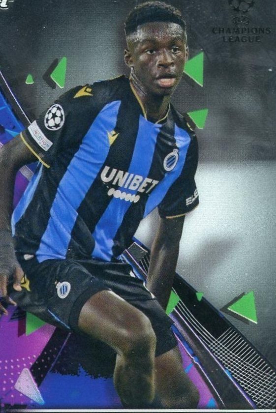 Noah Mbamba 2021 Topps Finest UEFA 38