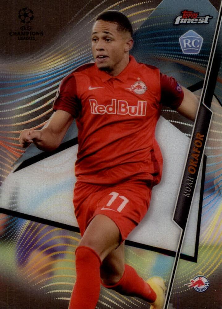 Noah Okafor 2020 Topps Finest UEFA 13