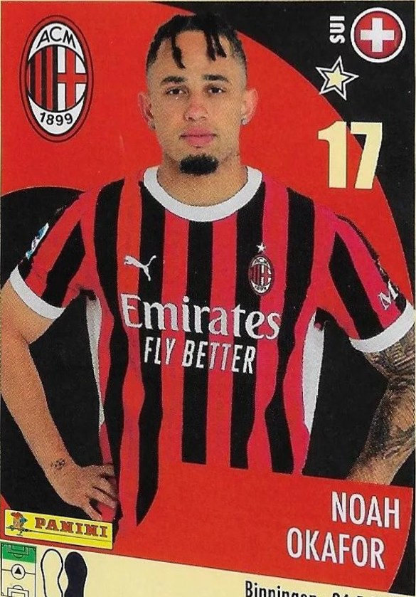 Noah Okafor 2024 Panini Calciatori Stickers