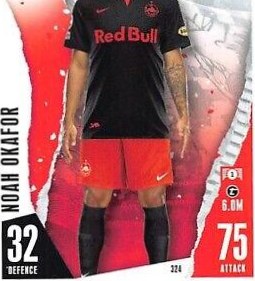 Noah Okafor 2023 Topps Match Attax UEFA Club Competitions