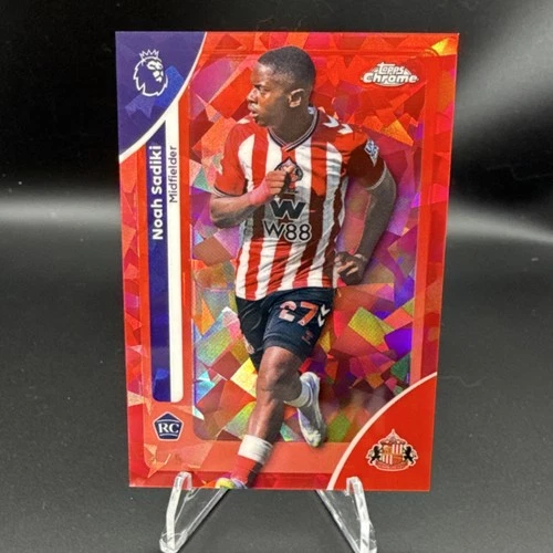 Noah Sadiki 2026 Topps Chrome Sapphire /5