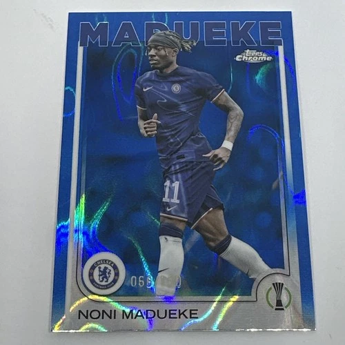 Noni Madueke 2025 Topps Chrome Blue /150
