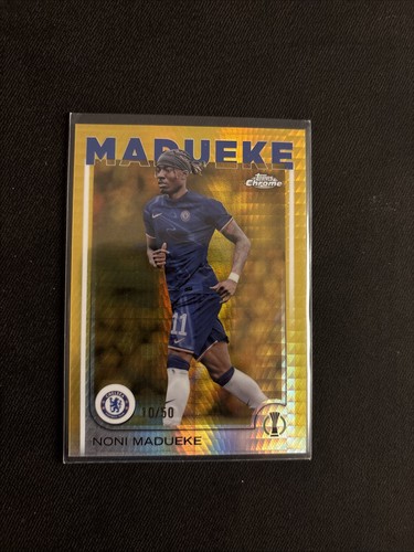 Noni Madueke 2024 Topps Chrome Gold /50